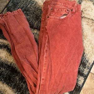 Corduroy Levi jeans